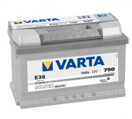Varta Silver Dynamic 74 ampere E38
