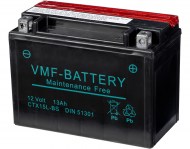 VMF Powersport Accu 13 Ampere CTX15L-BS onderhoudsvrij